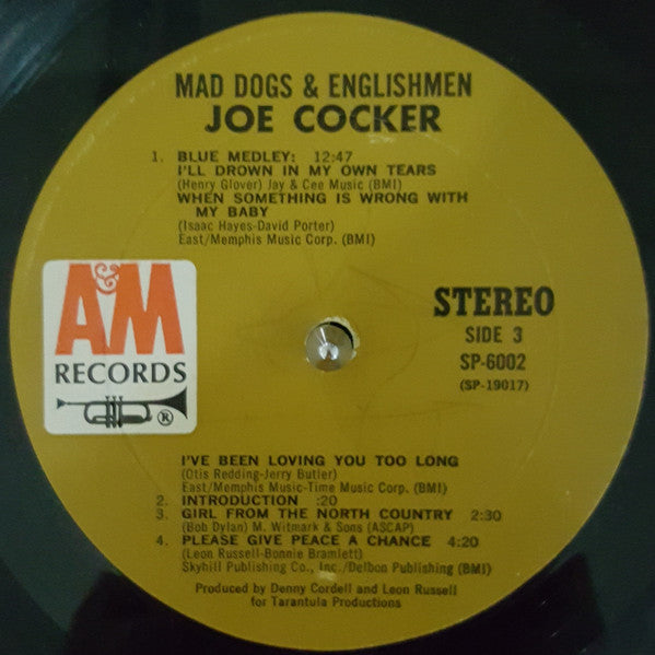 Joe Cocker : Mad Dogs & Englishmen (2xLP, Album, Gat)