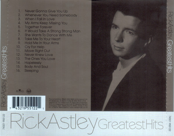 Rick Astley : Greatest Hits (CD, Comp, RE, Sli)