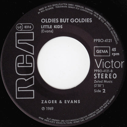 Zager & Evans : In The Year 2525 / Little Kids (7", Single, RE)