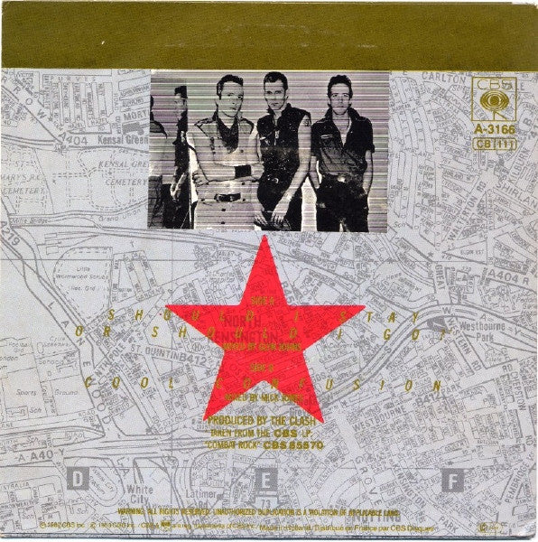 The Clash : Should I Stay Or Should I Go? (7", Single)