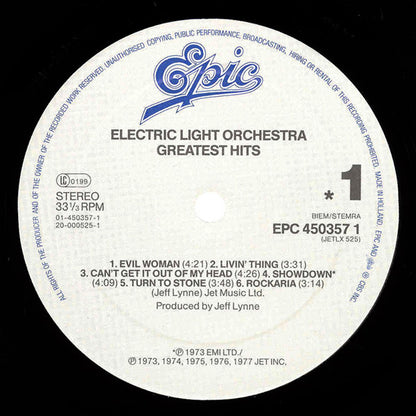 ELO* : ELO's Greatest Hits (LP, Comp, RE)
