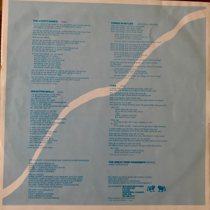 Men Without Hats : Rhythm Of Youth (LP, Album)