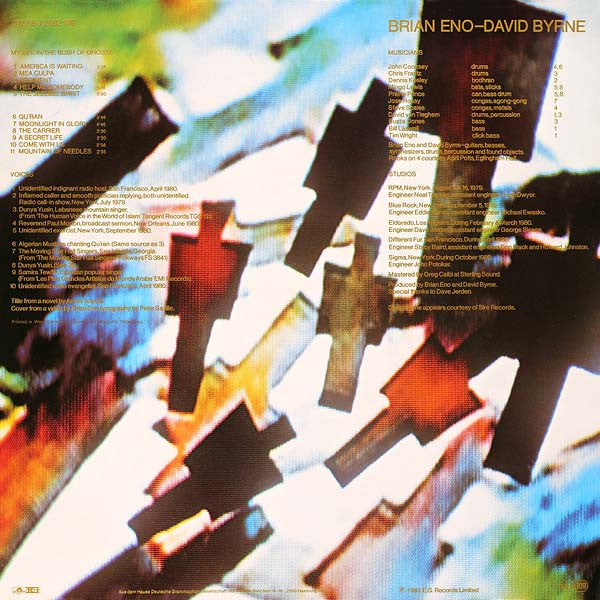 Brian Eno & David Byrne : My Life In The Bush Of Ghosts (LP, Album)
