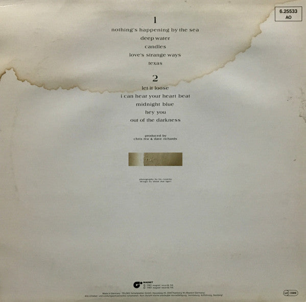 Chris Rea : Water Sign (LP, Album)