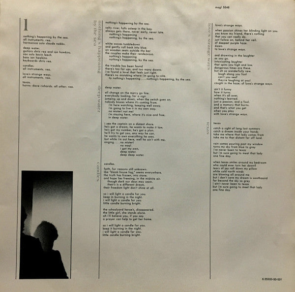 Chris Rea : Water Sign (LP, Album)