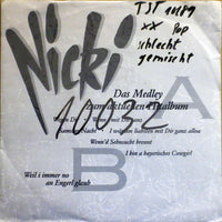 Nicki : Das Medley Zum Aktuellen Hitalbum (7", Single)