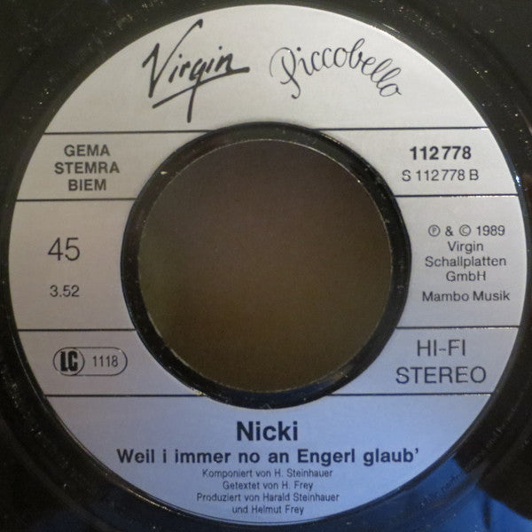 Nicki : Das Medley Zum Aktuellen Hitalbum (7", Single)