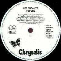Les Enfants : Touché (LP, Album)