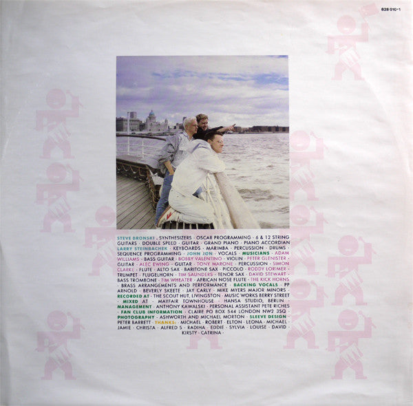 Bronski Beat : Truthdare Doubledare (LP, Album, Emb)