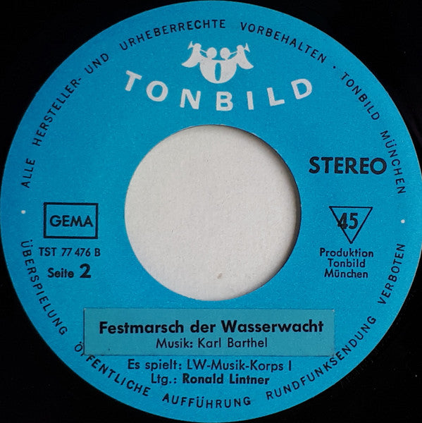 LW-Musik-Korps 1* : Komm Zur Wasserwacht (7", Single)