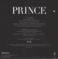 Prince : 17 Days / 1999 (7", Single)