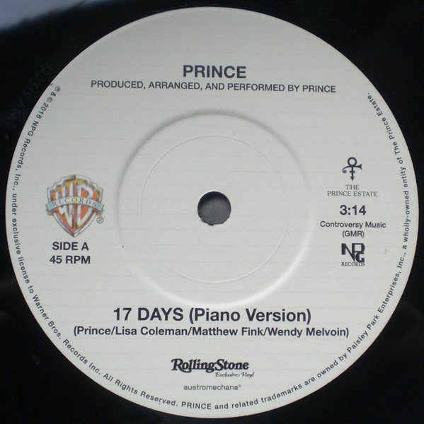 Prince : 17 Days / 1999 (7", Single)