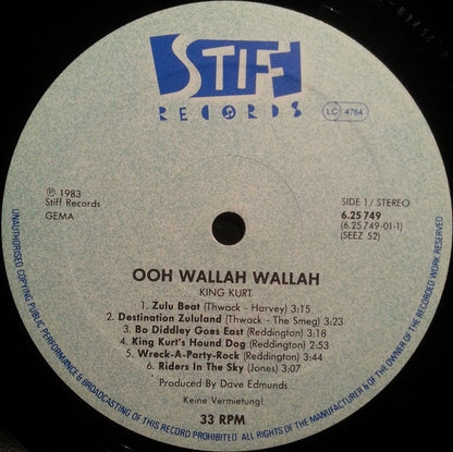 King Kurt : Ooh Wallah Wallah (LP, Album)