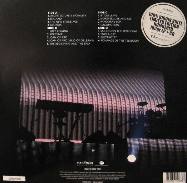 OMD* : Live (Architecture & Morality & More) (2xLP, Album, 180 + CD, Album + Dlx, Ltd, Num)