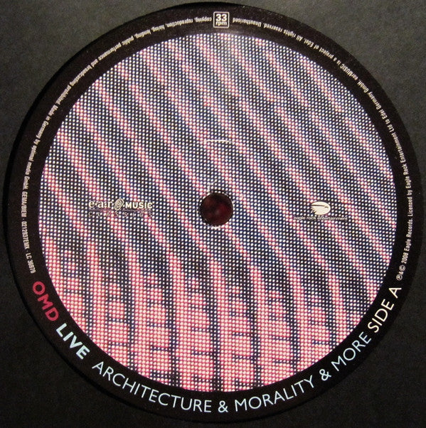 OMD* : Live (Architecture & Morality & More) (2xLP, Album, 180 + CD, Album + Dlx, Ltd, Num)
