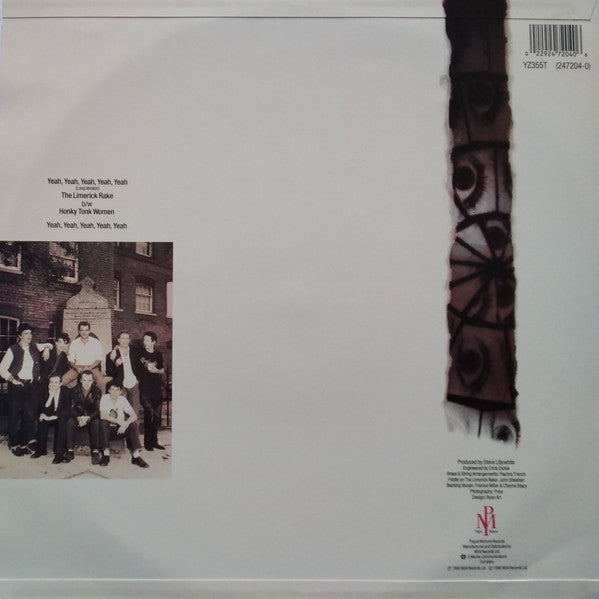 The Pogues : Yeah, Yeah, Yeah, Yeah, Yeah (12", Single)