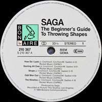 Saga (3) : The Beginner's Guide To Throwing Shapes (LP, Album)