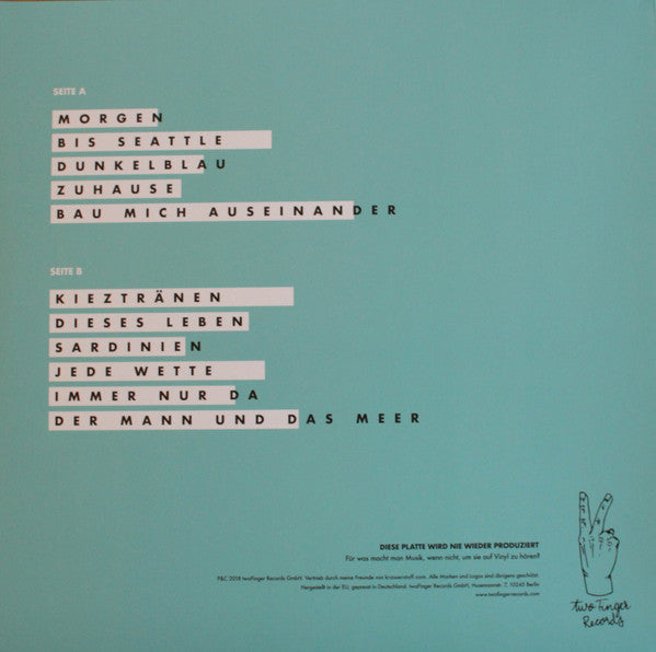 Fynn Kliemann : Nie (LP, Album, Ltd, Tur)