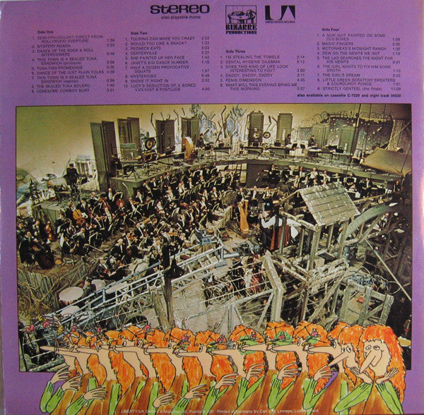 Frank Zappa : 200 Motels (Original Motion Picture Soundtrack) (2xLP, Album)