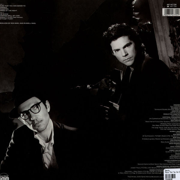 Sparks : Music That You Can Dance To (LP, Album)