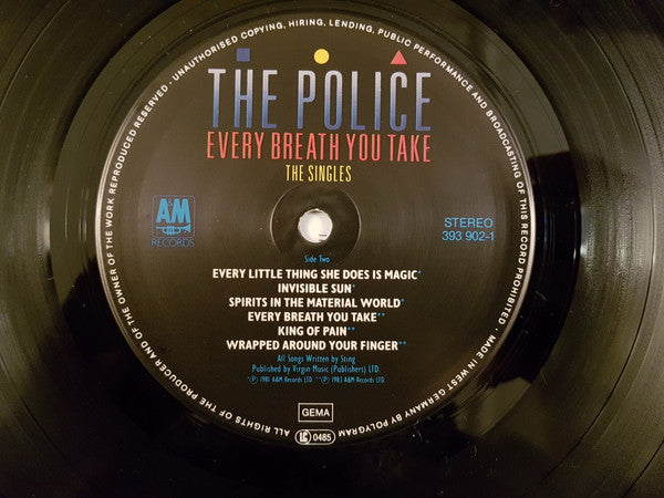 The Police : Every Breath You Take (The Singles) (LP, Comp)