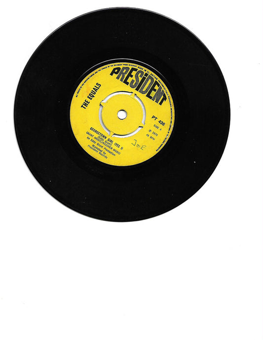 The Equals : Georgetown Girl (Yes I) / We've Got It All Worked Out (7", 4 p)