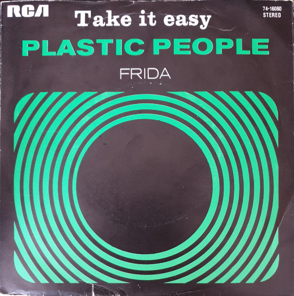 Plastic People (3) : Take It Easy (7", Single)