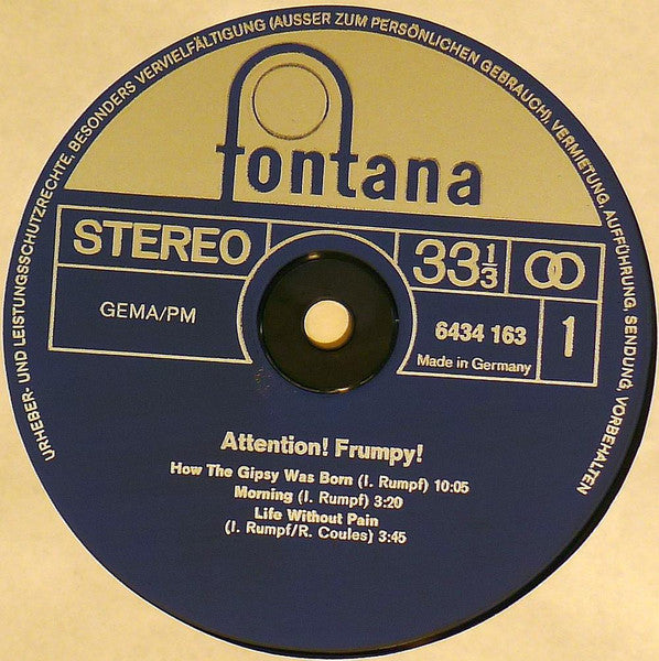 Frumpy : Attention! Frumpy! (LP, Comp)
