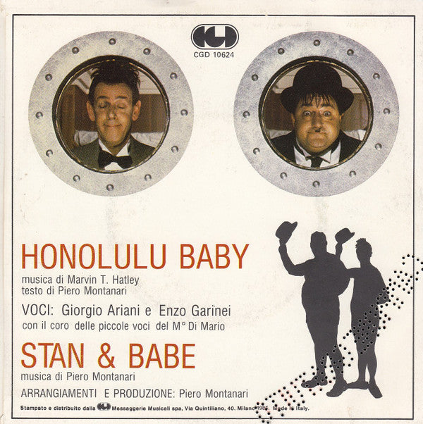 Piero Montanari : Honolulu Baby / Stan & Babe (7")