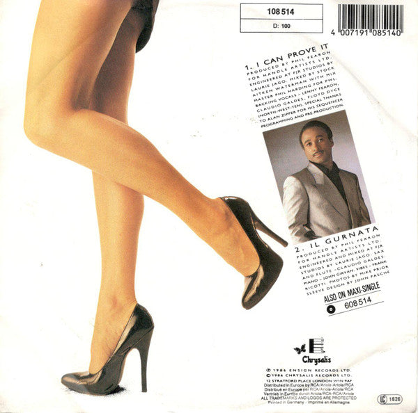 Phil Fearon : I Can Prove It (7", Single)