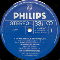 Van Der Graaf Generator : H To He Who Am The Only One (LP, Album, RE, RP, Lam)
