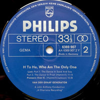 Van Der Graaf Generator : H To He Who Am The Only One (LP, Album, RE, RP, Lam)