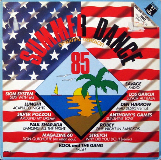 Various : Summer Dance 85 (Original Version) (LP, Comp, Mixed)