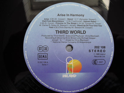 Third World : Arise In Harmony (LP, Album)