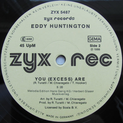 Eddy Huntington : U.S.S.R. (12", Maxi)