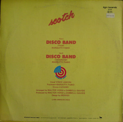Scotch : Disco Band (12", Maxi)