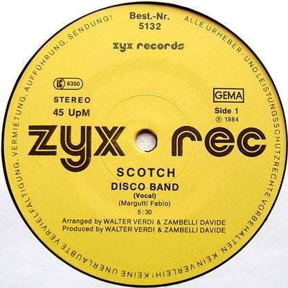 Scotch : Disco Band (12", Maxi)