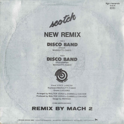 Scotch : Disco Band (New Remix) (12")