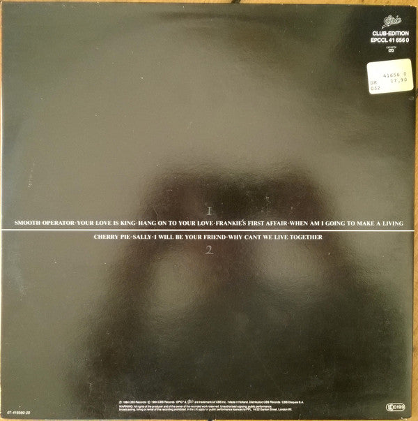 Sade : Diamond Life (LP, Album, Club, RP, Gat)