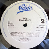 Sade : Diamond Life (LP, Album, Club, RP, Gat)