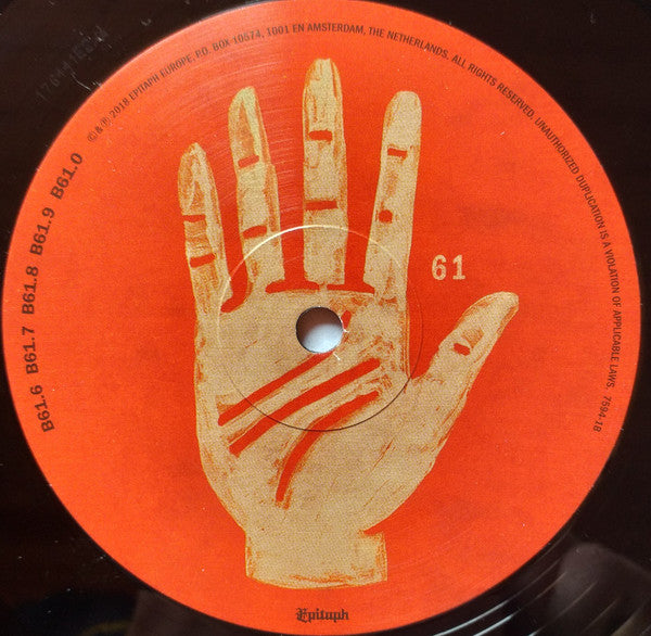 Thrice : Palms (LP, Album)