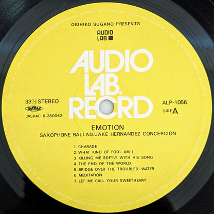 Jake H. Concepcion : Emotion (LP)