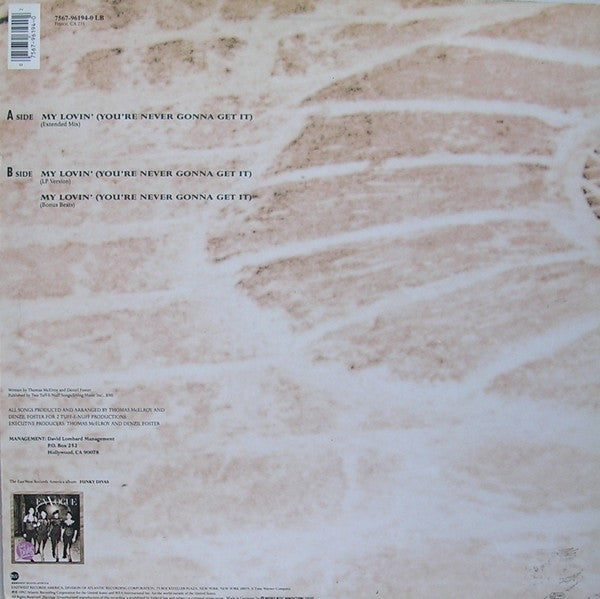 En Vogue : My Lovin' (You're Never Gonna Get It) (12")