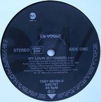 En Vogue : My Lovin' (You're Never Gonna Get It) (12")