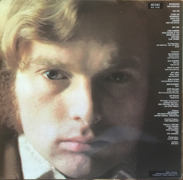 Van Morrison : Moondance (LP, Album, RP)