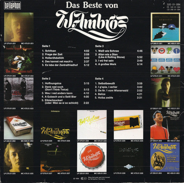 W. Ambros* : Das Beste Von W. Ambros (2xLP, Comp)