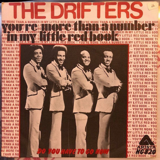 The Drifters : You're More Than A Number In My Little Red Book (7", Single)