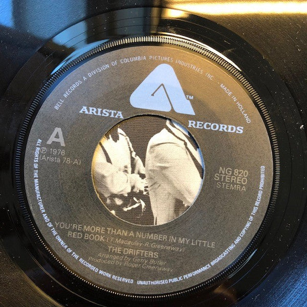 The Drifters : You're More Than A Number In My Little Red Book (7", Single)