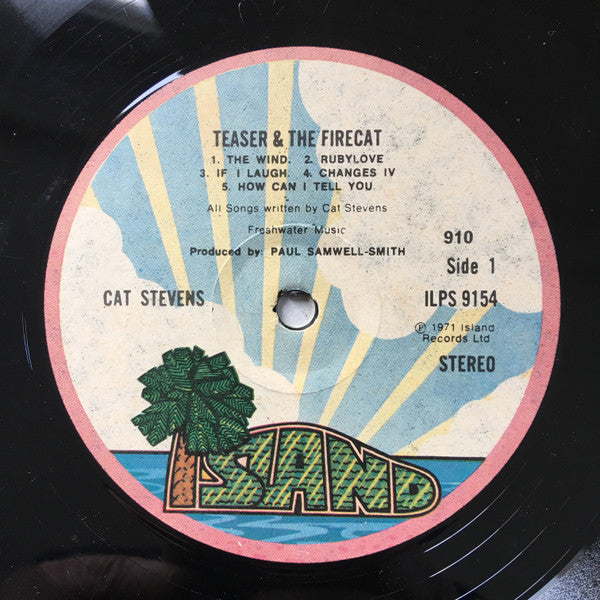 Cat Stevens : Teaser And The Firecat (LP, Album, Gat)