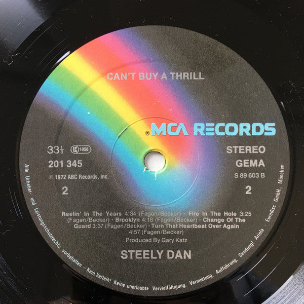 Steely Dan : Can't Buy A Thrill (LP, Album, RE, RP)